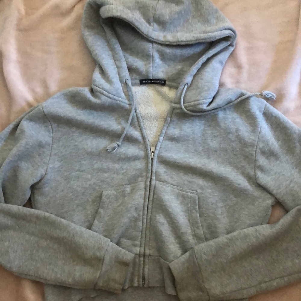 grey crystal hoodie!